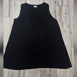 Maurices Black Sleeveless Women's Dress Braided Arms 3X